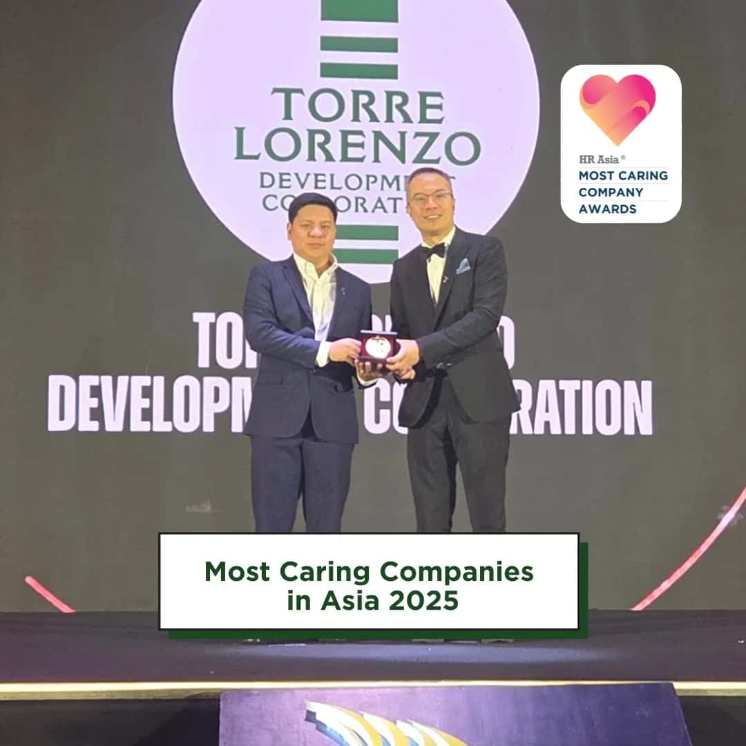 Torre Lorenzo repeats as one of the Best and Most Caring Companies to Work for in Asia for the fourth year in a row