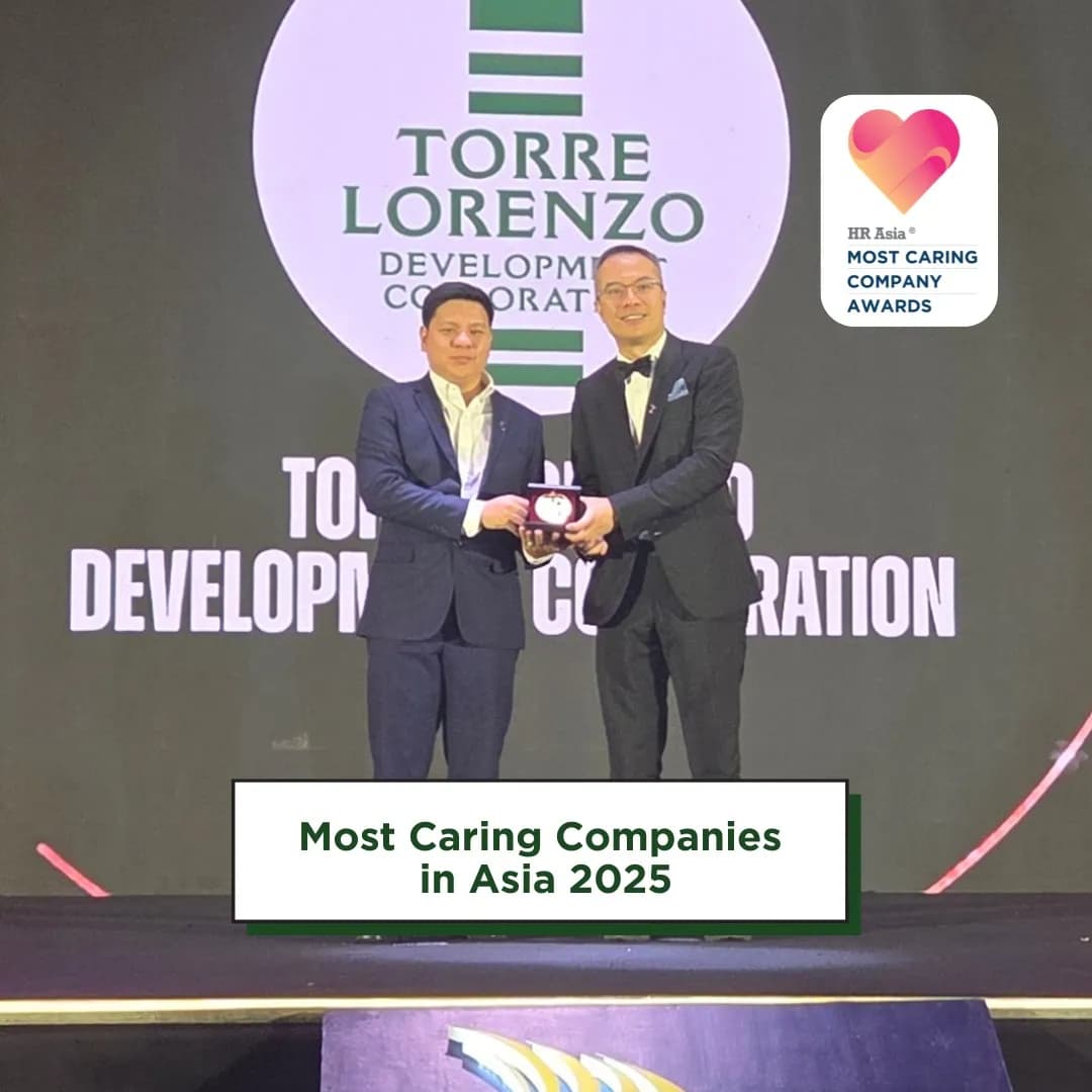 Torre Lorenzo repeats as one of the Best and Most Caring Companies to Work for in Asia for the fourth year in a row