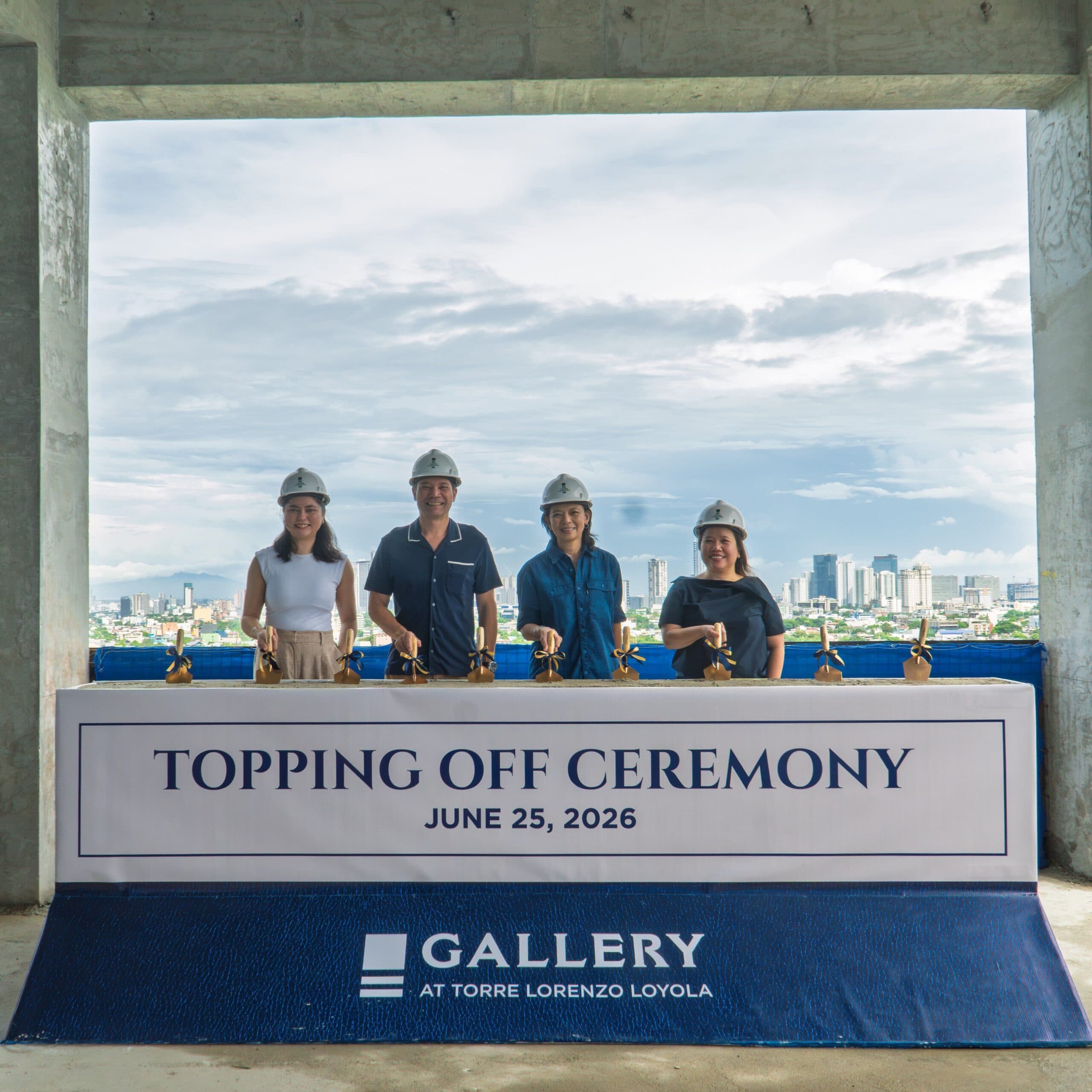 Gallery at Torre Lorenzo Loyola tops off, redefining exclusive living in Loyola Heights