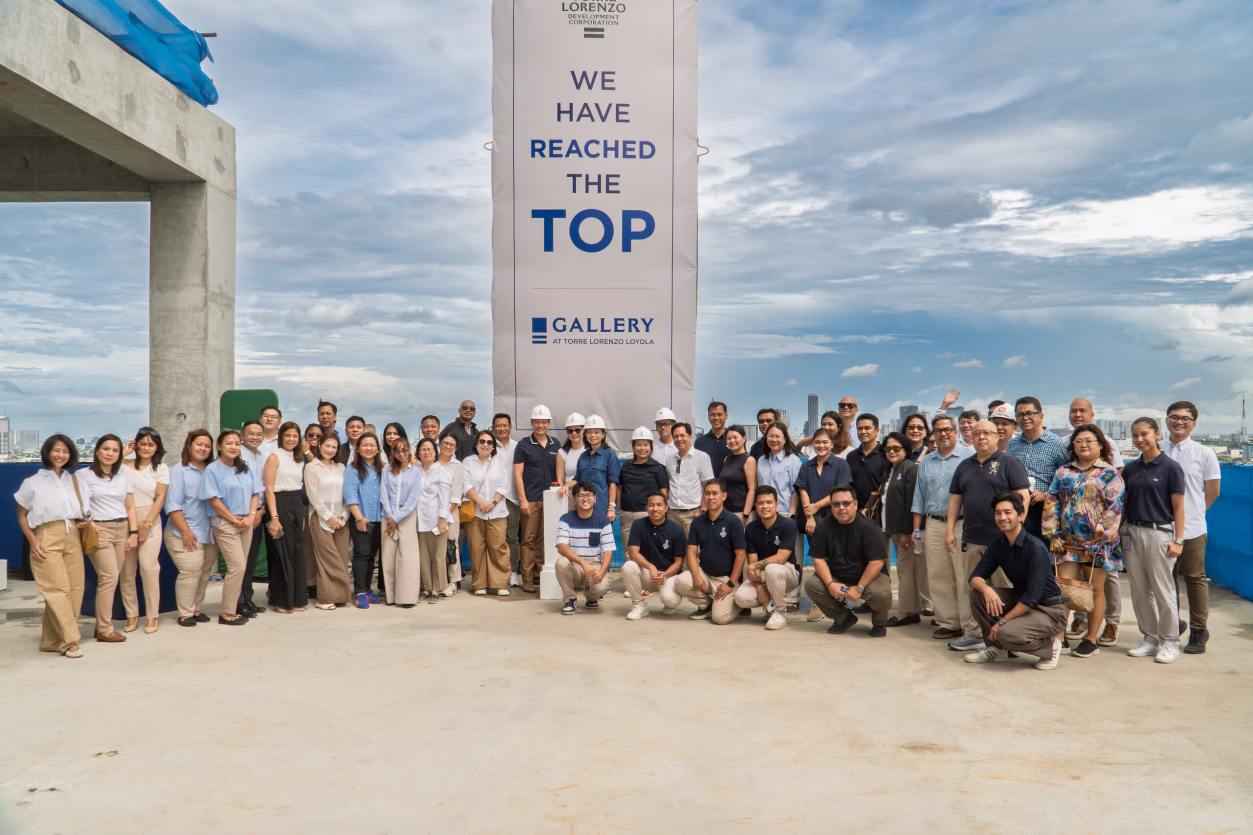 Topping off milestone brings Gallery closer to life