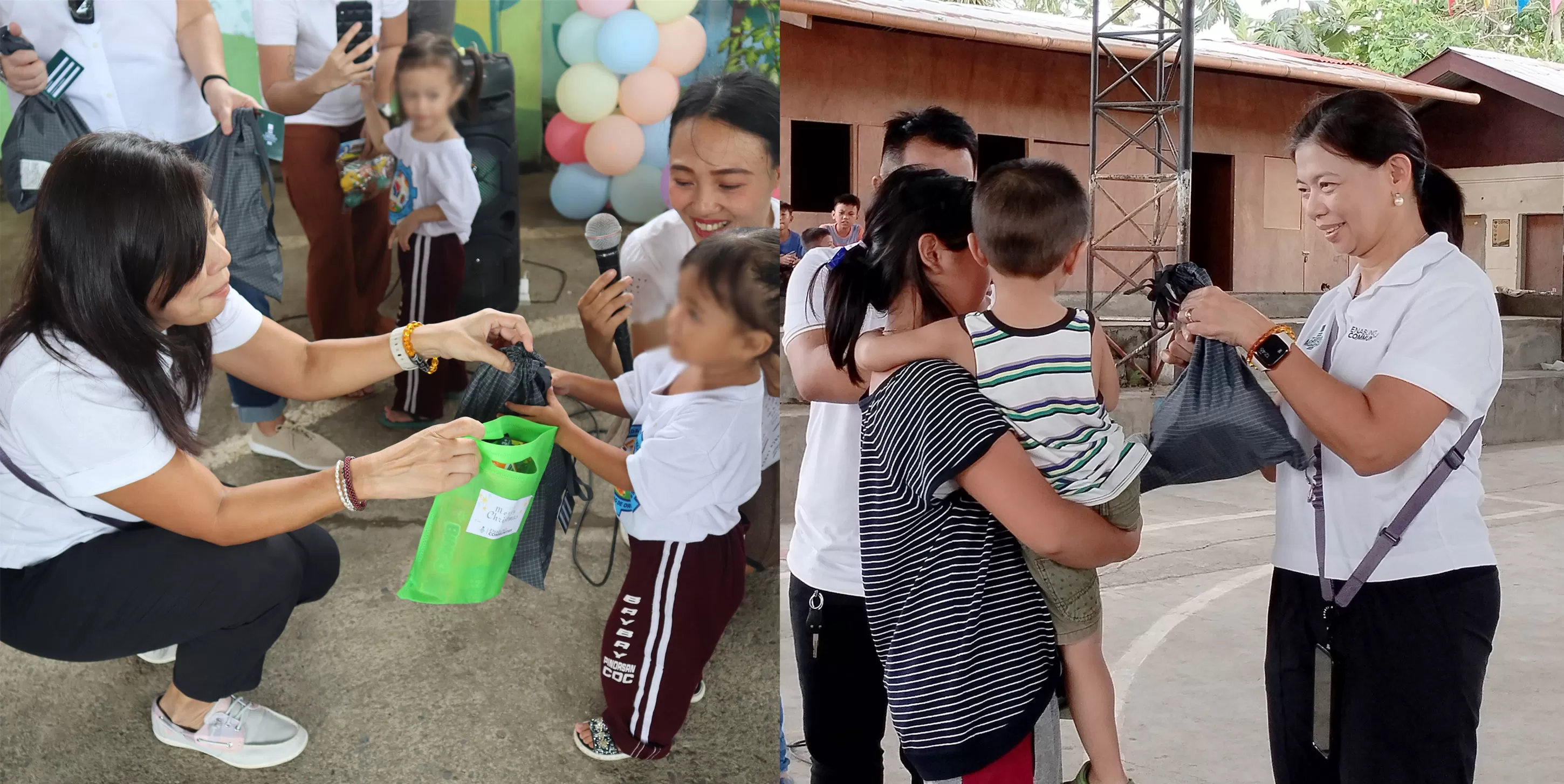 Torre Lorenzo brings smiles to children of Pindasan, Davao de Oro with Christmas gift-giving