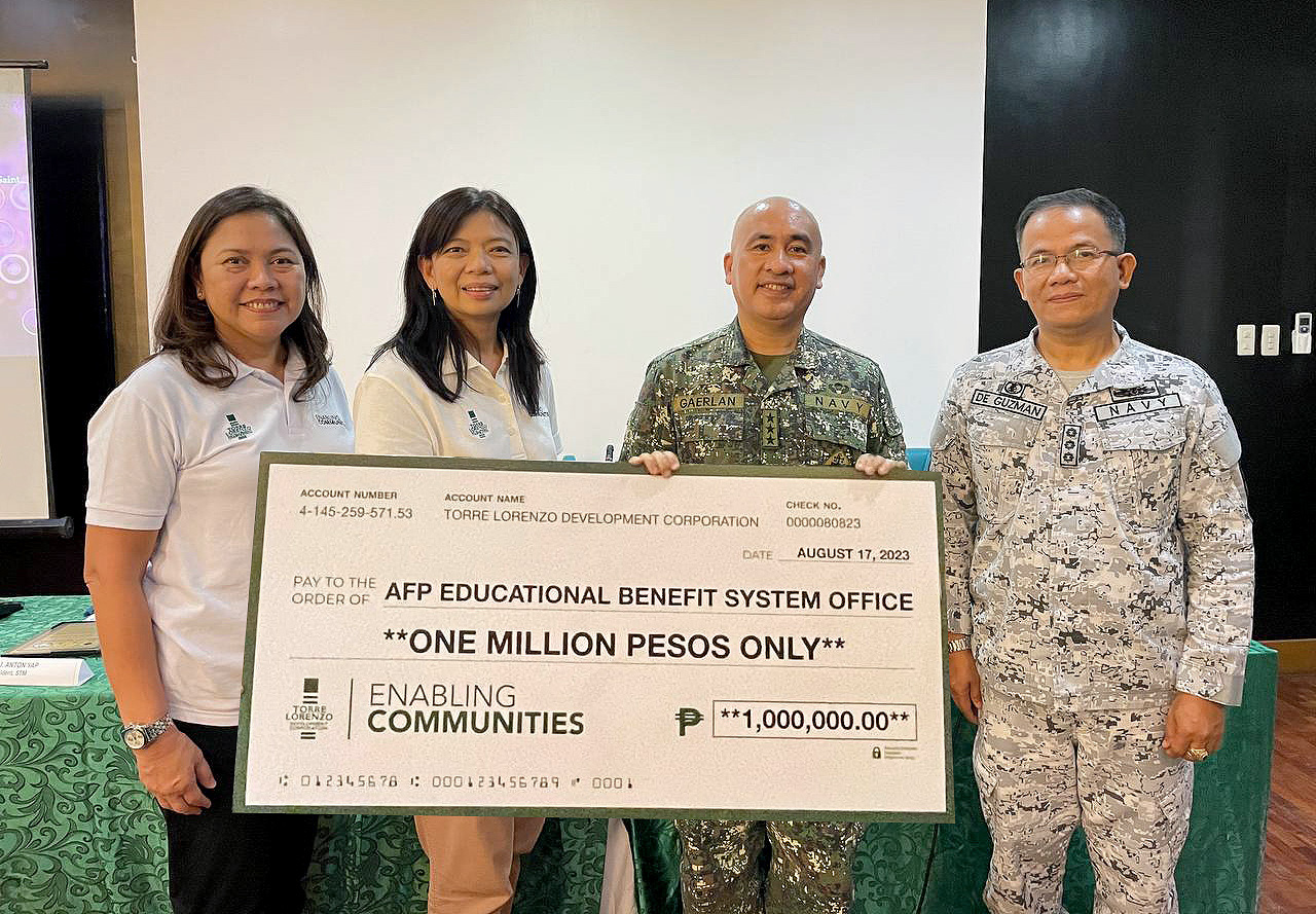 Torre Lorenzo supports education of fallen soldiers’ dependents