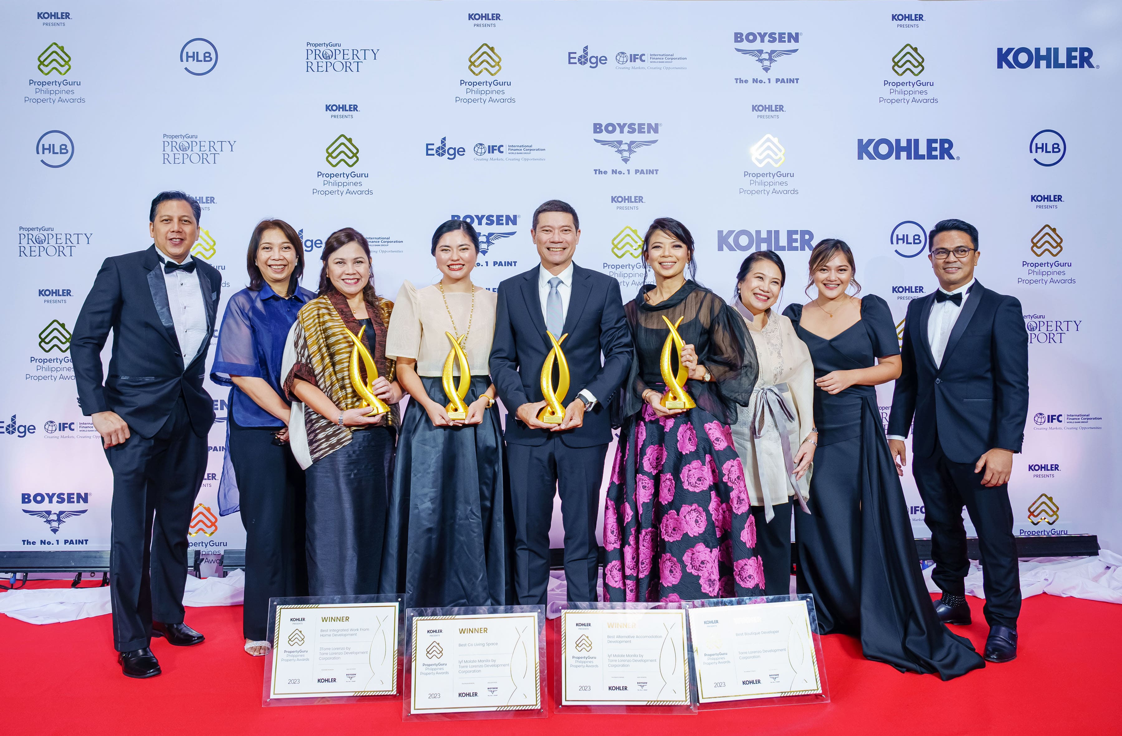 Torre Lorenzo wins Best Boutique Developer at Property Guru’s Philippines Property Awards for the third time
