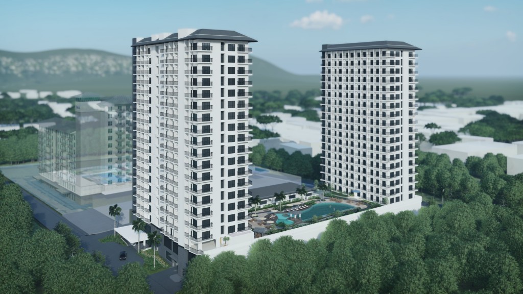 Crown Residences Facade Building Artist Perspective View